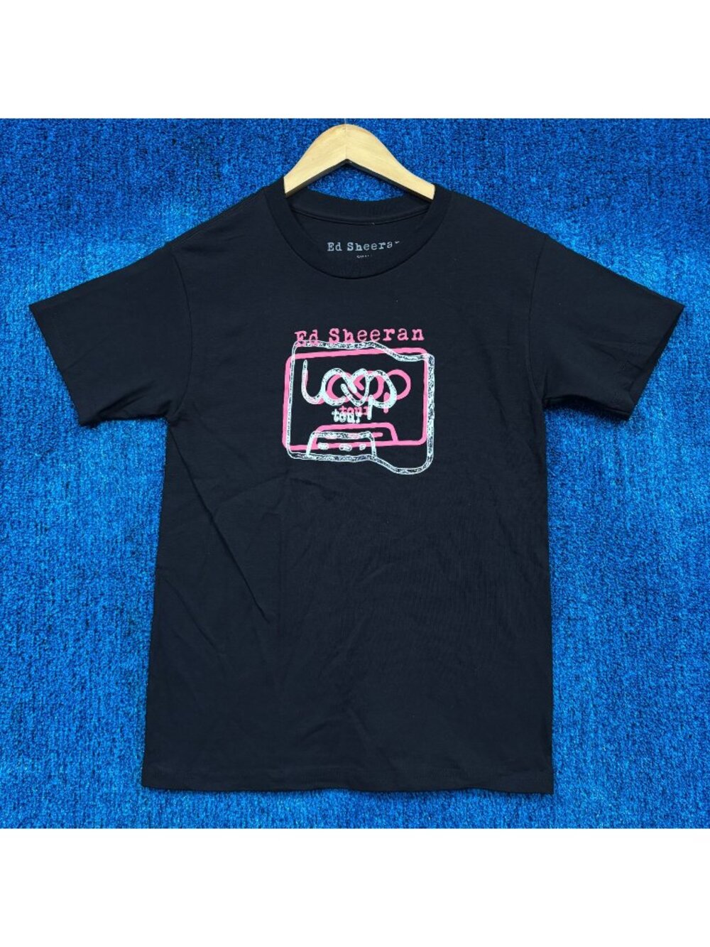 Ed Sheeran Play Album Cassette Art Loop Tour Dates Pop Tee S